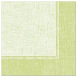 50 Tovaglioli "ROYAL Collection" piegato per 4 40 cm x 40 cm verde chiaro "Linum