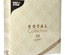 50 Tovaglioli "ROYAL Collection" piegato per 4 40 cm x 40 cm champagne "Circle F