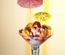 144 Stecchini per party 10 cm colori assortiti tipo ''Ombrellini per gelato''
