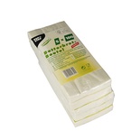 500 Sacchetti in carta oleata 21 cm x 10 cm x 3 cm bianco , resistente al grasso