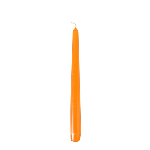 50 Candele coniche Ø 2,2 cm · 25 cm arancione