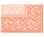 12 Tovaglie cm 100x100, effetto tessuto, cellulosa-viscosa-tissue ''ROYAL Collection Plus'' , decoro ''Damascato'' colore pesca