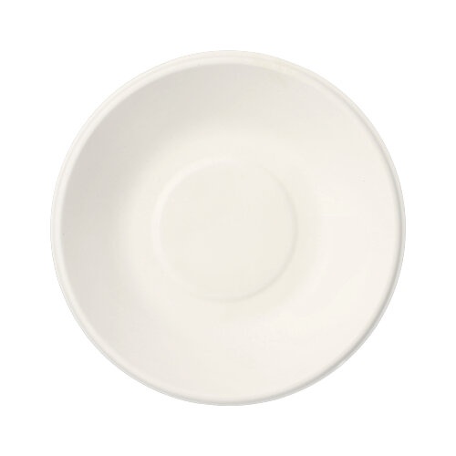12 Piatti fondi, canna da zucchero "pure " 680 ml Ø 19 cm · 4 cm bianco