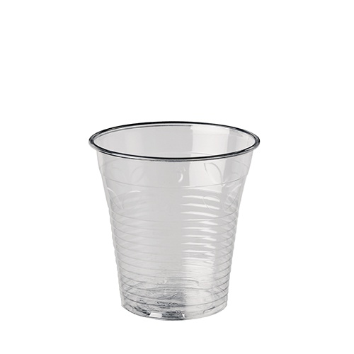 100 Bicchieri PLA "pure" 0,15 l Ø 7,08 c m · 7,29 cm cristallo trasparente
