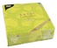 50 Tovaglioli "ROYAL Collection" piegato per 4 40 cm x 40 cm verde limone "Bubbl