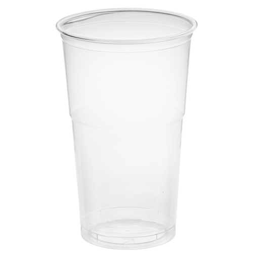 50 bicchieri ''Hurricane'', PET 0,5 l capacità, Ø 9,5 cm · 15 cm cristallo trasparente
