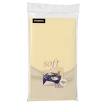 Tovaglia 120 cm x 180 cm, tessuto non tessuto ''soft selection''  crema