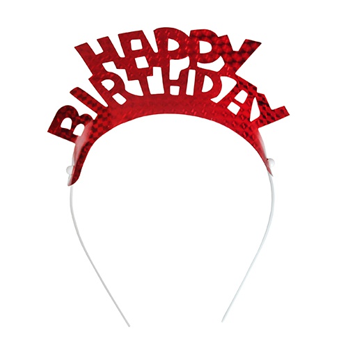 4 Cerchielli colori assortiti ''Happy Birthday''