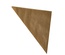 1000 Sacchetti a triangolo, carta oleata 32,5 cm x 23 cm x 23 cm marrone contenu
