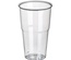 60 Bicchieri PLA ''PURE'' 0,5 lcapacità, Ø 9,5 cm · 16,2 cm cristallo trasparente con bordo esteso