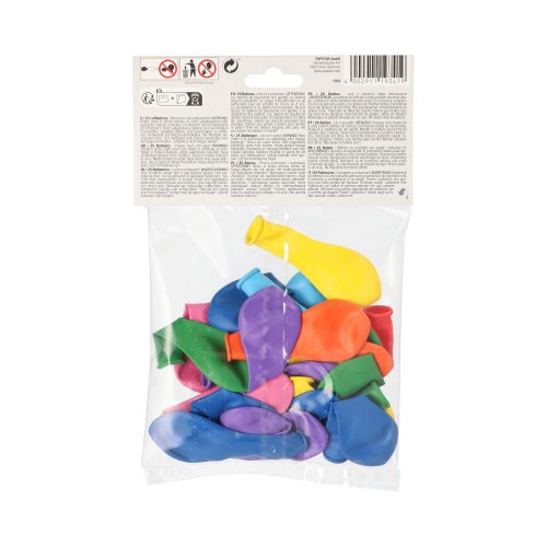 25 Palloncini Ø 16 cm colori assortiti