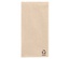500 Tovaglioli, 1-velo piegato per 8 33 cm x 33 cm naturale realizzato con carta