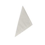 1000 Sacchetti a triangolo contenuto 100 gr, 17 cm x 17 cm x 24 cm bianco