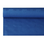 Tovaglia di carta con goffratura damascata 8 m x 1,2 m blu scuro