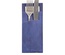 520 Busta portaposate 20 cm x 8,5 cm blu completa di tovagliolo bianco 33 x 33 cm 2-veli