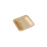 50 Fingerfood - Piatti, legno "pure" ret tangolari 14 cm x 14 cm