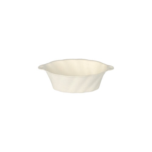 12 Fingerfood - Coppette canna da zucche ro "pure" 40 ml 3 cm x 9,5 cm x 6 cm bia