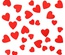 Coriandoli decorativi in legno ''Hearts'' 15 gr