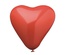 4 Palloncini Ø 19 cm rosso ''Heart'' medium