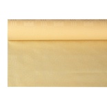 Tovaglia di carta con goffratura damascata 8 m x 1,2 m crema
