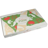 50 Scatole per pizza 100% cellulosa ''PURE'' rettangolari 40 cm x 60 cm x 5 cm