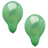 100 Palloncini Ø 25 cm verde