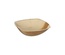 25 Vassoi Foglie di palma "pure" 200 ml 4 cm x 14 cm x 14 cm naturale "QUADRATO"
