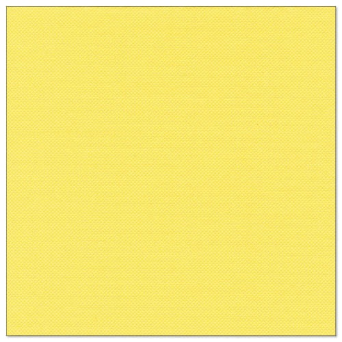 20 Tovaglioli cm 40x40 ''ROYAL Collection'' piega 1/4  giallo