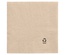 250 Tovaglioli, 2-veli piegato per 4 33 cm x 33 cm naturale realizzato con carta