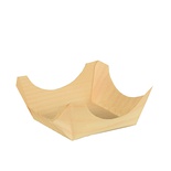 50 Fingerfood - Coppette di legno ''PURE'' rettangolari 2,5 cm x 6 cm x 6 cm