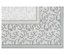 12 Tovaglie cm 100x100, effetto tessuto, cellulosa-viscosa-tissue ''ROYAL Collection Plus'' , decoro ''Damascato'' colore grigio