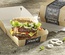 50 Scatola per hamburger, cartoncino "pu re" 7 cm x 11 cm x 11,5 cm "Good Food" g