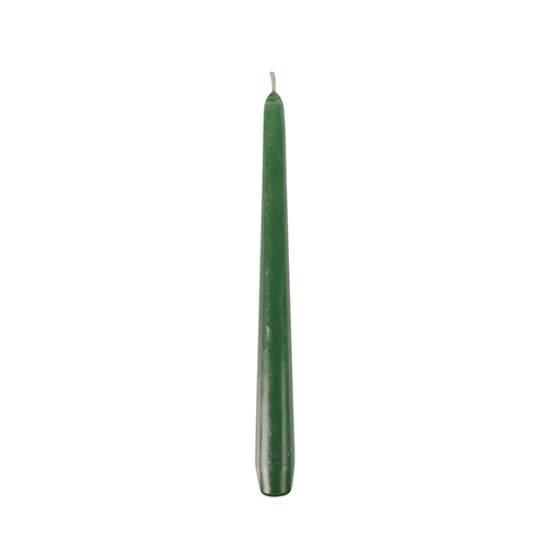 50 Candele coniche Ø 2,2 cm · 25 cm verde scuro