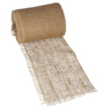Tischband, Jute 10 m x 15 cm naturale in rotolo