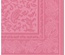 20 Tovaglioli  cm 40x40 ''ROYAL Collection'' piega 1/4 decoro ''Ornaments'' rosa
