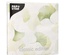 20 Tovaglioli, 3-veli piegato per 4 33 c m x 33 cm "Light Ginko"