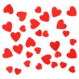 Coriandoli decorativi in legno ''Hearts'' 15 gr