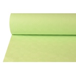 Tovaglia di carta in rotolo  50 m x 1 m con goffratura damascata  verde pastello