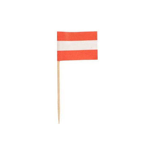 200 Stecchini per party 8 cm ''Österreich''