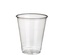 50 Bicchieri, PP, 0,3 l capacità, Ø 9,5 cm · 11,1 cm trasparente con bordo esteso