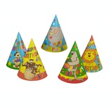 5 Cappellini per party ''Happy Birthday''