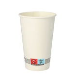 50 Bicchieri di carta "pure" 0,3 l Ø 8 c m · 11,7 cm bianco