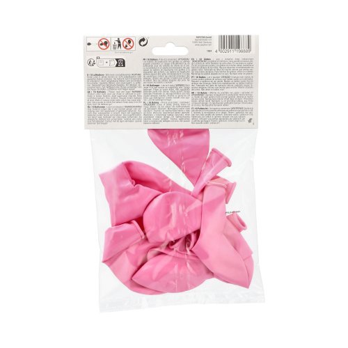 10 Palloncini Ø 25 cm rosa