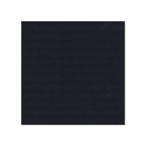 20 Tovaglioli cm 25x25 ''ROYAL Collection'' piega 1/4  nero