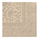 50 Tovaglioli "ROYAL Collection" piegato per 4 40 cm x 40 cm sabbia "Ornaments"