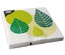 20 Tovaglioli, 3-veli piegato per 4 40 c m x 40 cm verde "Graphic Leaves"