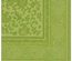 50 Tovaglioli cm 40x40 ''ROYAL Collection'' piega 1/4  ''Ornaments'' verde oliva