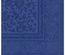 20 Tovaglioli  cm 40x40 ''ROYAL Collection'' piega 1/4 decoro ''Ornaments'' blu scuro