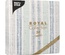 50 Tovaglioli "ROYAL Collection" piegato per 4 40 cm x 40 cm blu scuro "Stripes"