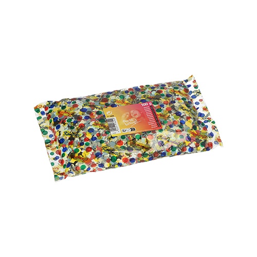 Coriandoli di carta colori assortiti 100 gr